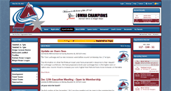 Desktop Screenshot of amherstburghockey.com